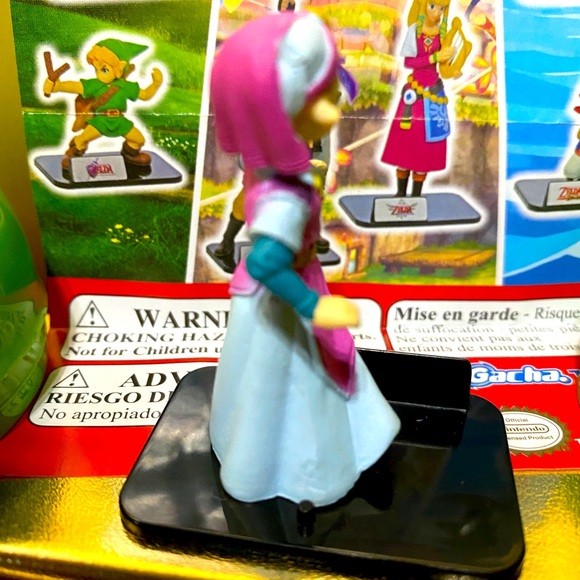 LEGEND OF ZELDA PHANTOM HOURGLASS COLLECTIBLE FIGURE NWOT GACHA TOMY 2012 TOY 3” - Picture 7 of 10